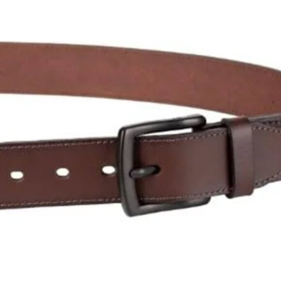 NWT! NEW! Columbia 100% Buffalo Leather Belt -Men's -Only Size L - Picture 3 of 5